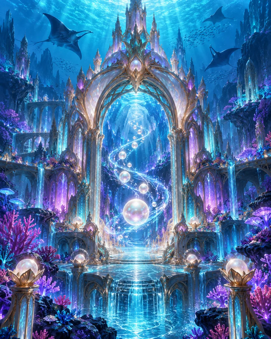 Pearl Portal original cosmic game artwork